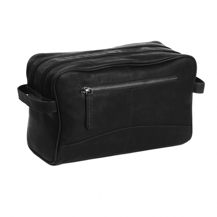 Geanta mare pentru cosmetice The Chesterfield Brand, din piele naturala, Stefan, Negru [7]