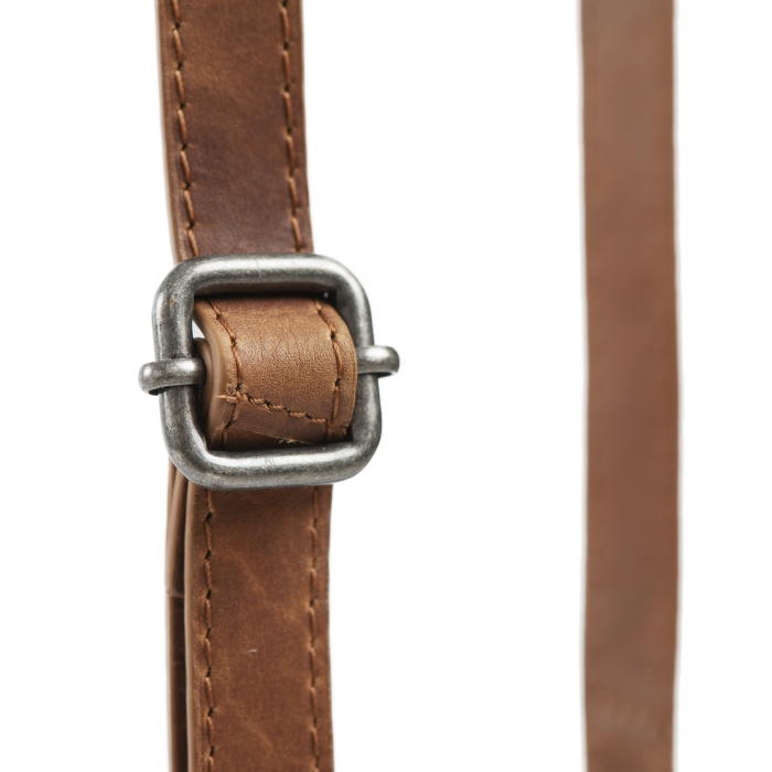 Geanta din piele naturala pentru telefon, The Chesterfield Brand, Anderson, Maro coniac [10]