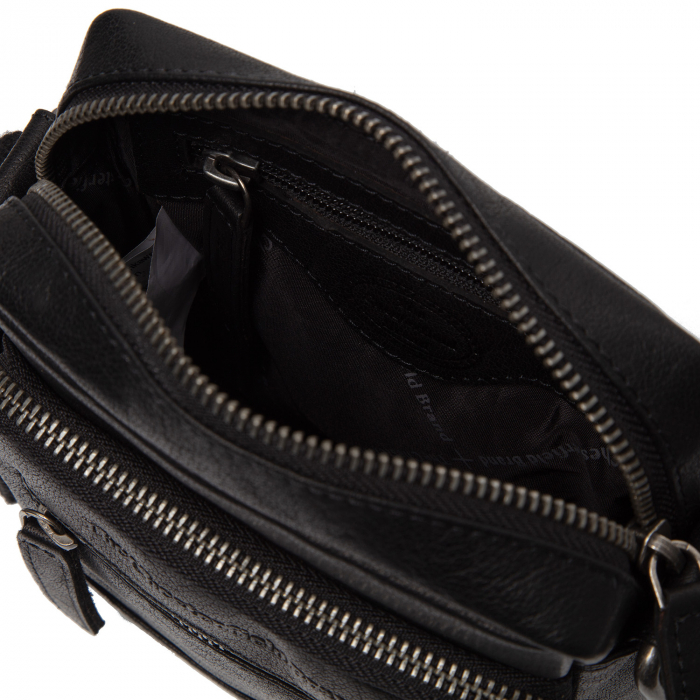 Geanta mica de barbati The Chesterfield Brand, din piele naturala, Cordoba, Negru [2]