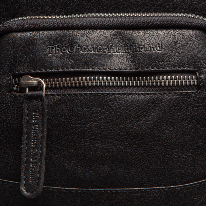 Geanta mica de barbati The Chesterfield Brand, din piele naturala, Cordoba, Negru [3]