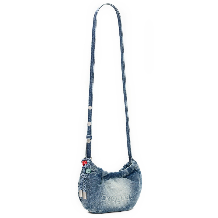 Geanta mica de dama, crossbody, Desigual, Denim Mini, Albastru [5]
