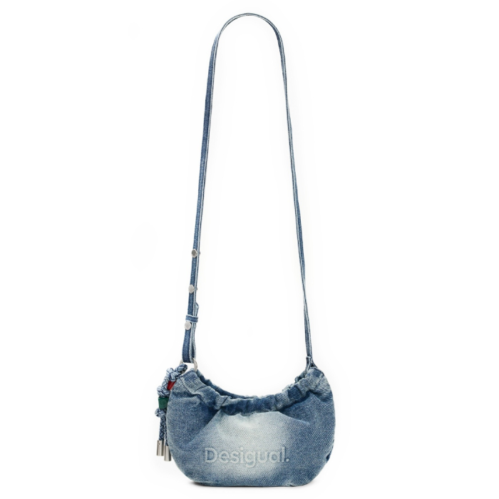 Geanta mica de dama, crossbody, Desigual, Denim Mini, Albastru [2]