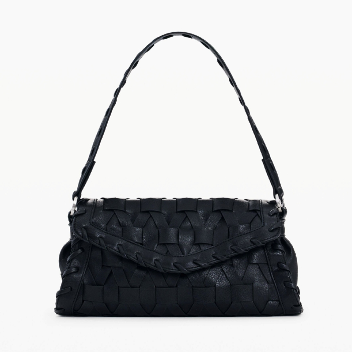 Geanta mica de dama, crossbody, Desigual, seria Argon Zarauz, Negru [3]