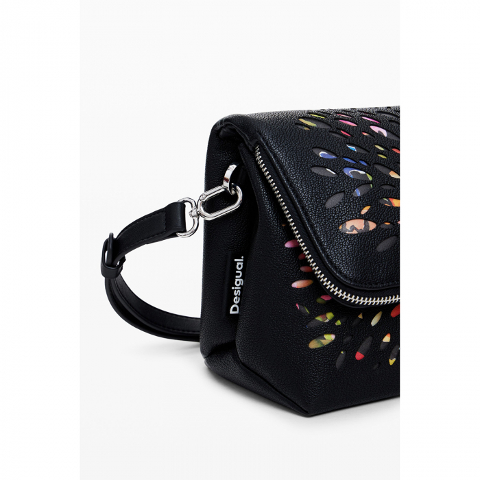 Geanta mica de dama crossbody, Desigual, seria Blackwell Venecia, Negru [7]