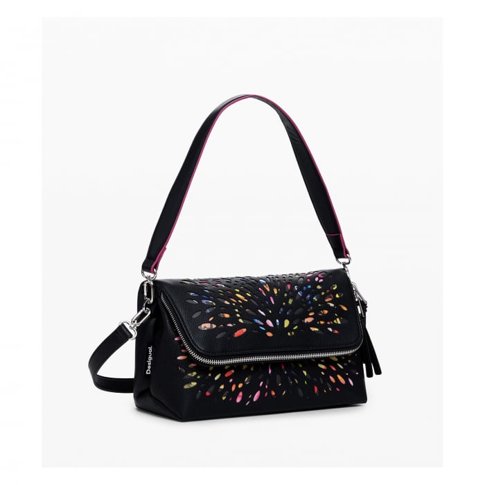Geanta mica de dama crossbody, Desigual, seria Blackwell Venecia, Negru [4]
