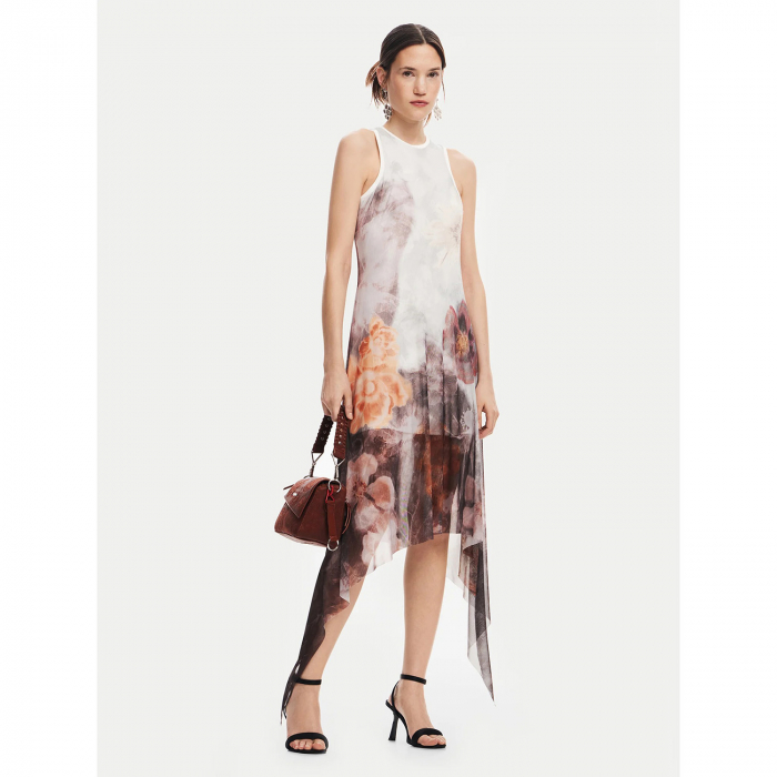 Geanta mica de dama crossbody, Desigual, seria Dejavu Phuket mini, Maro camel [4]