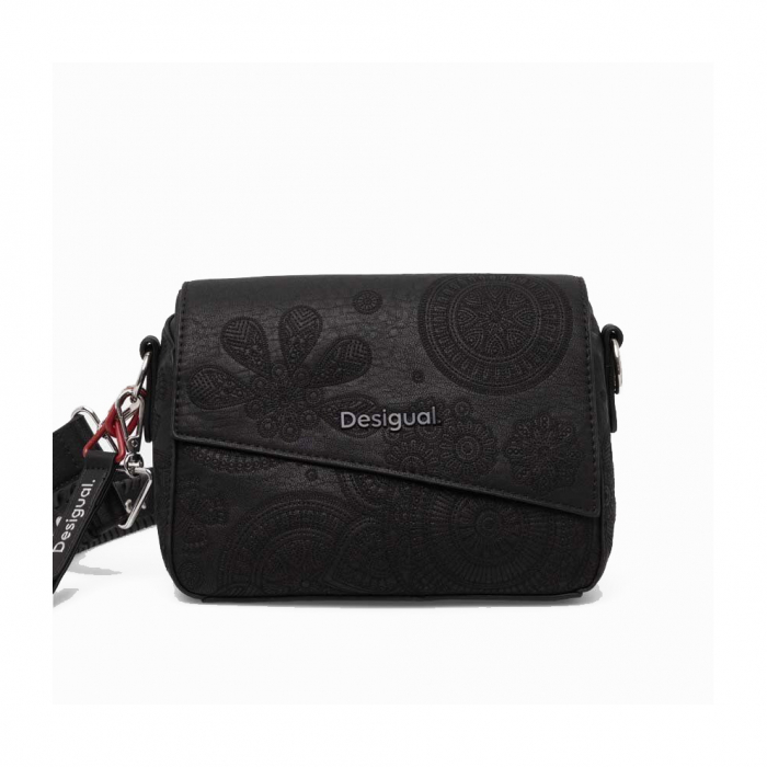Geanta mica de dama crossbody, Desigual, seria Dejavu Phuket mini, Negru [7]