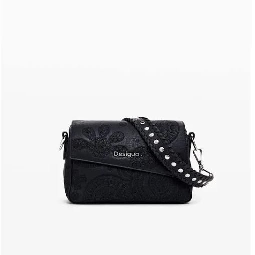 Geanta mica de dama crossbody, Desigual, seria Dejavu Phuket mini, Negru [8]
