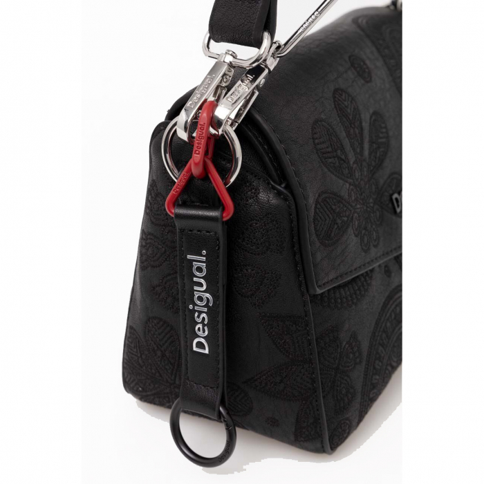 Geanta mica de dama crossbody, Desigual, seria Dejavu Phuket mini, Negru [5]