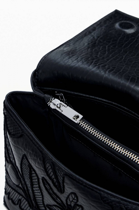 Geanta mica de dama crossbody, Desigual, seria Jolie Venecia, Negru [7]