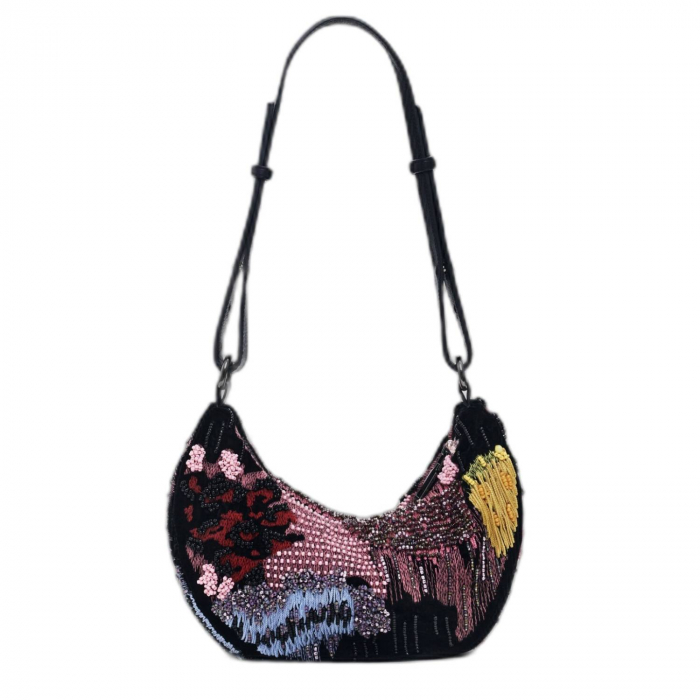 Geanta mica de dama crossbody, Desigual, seria Landscape Yuma, Multicolor [4]