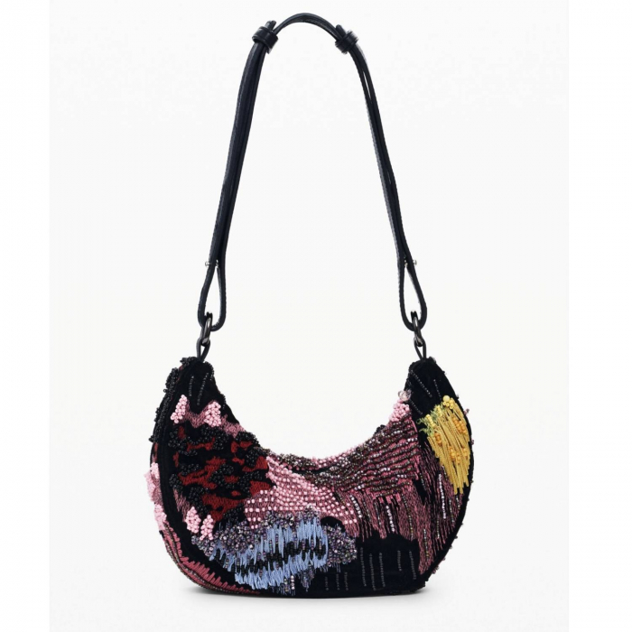Geanta mica de dama crossbody, Desigual, seria Landscape Yuma, Multicolor [3]