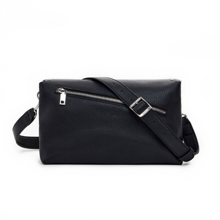 Geanta mica de dama crossbody, Desigual, seria Mickey Rock Venecia, Negru [7]