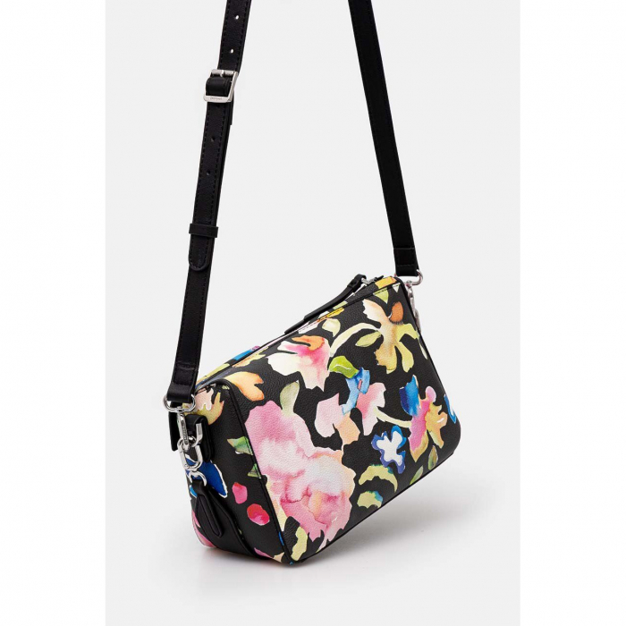 Geanta mica de dama crossbody, Desigual, seria Pocket Print Phuket Mini, Multicolor [5]