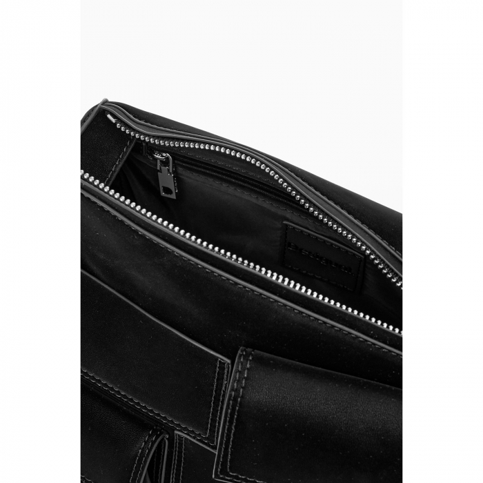 Geanta mica de dama crossbody, Desigual, seria Pocket Face Phuket Mini, Negru [4]