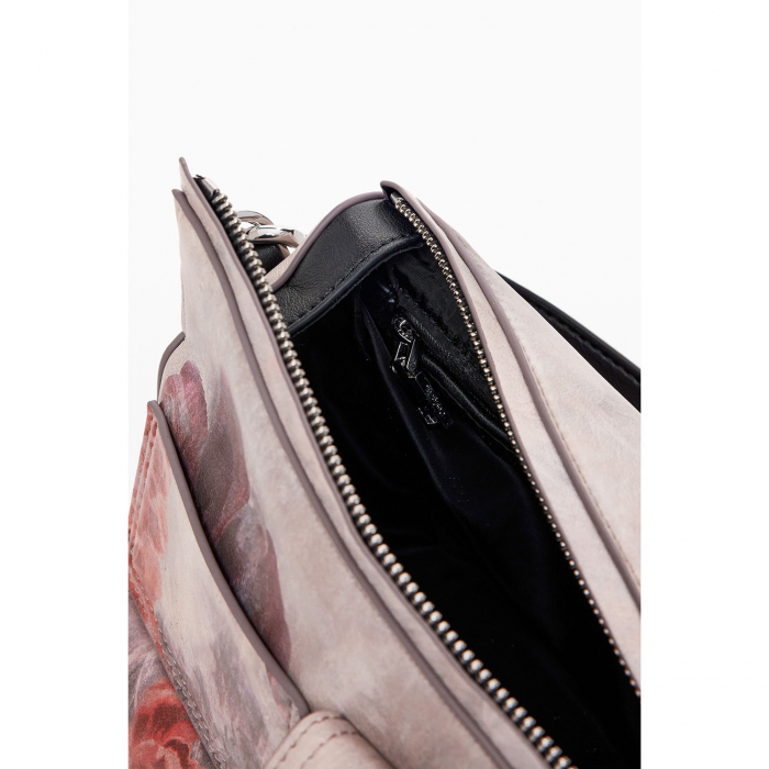 Geanta mica de dama crossbody, Desigual, seria Pocket Blossom Phuket Mini, Multicolor [6]