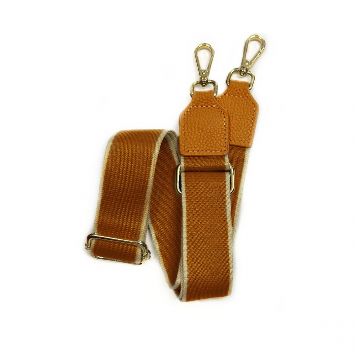 Geanta mica de dama crossbody, piele naturala, Alya, Maro coniac [3]