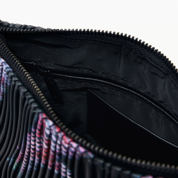 Geanta mica de dama, de mana si umar, crossbody, Desigual, seria Xenon Dortmund, Negru [3]