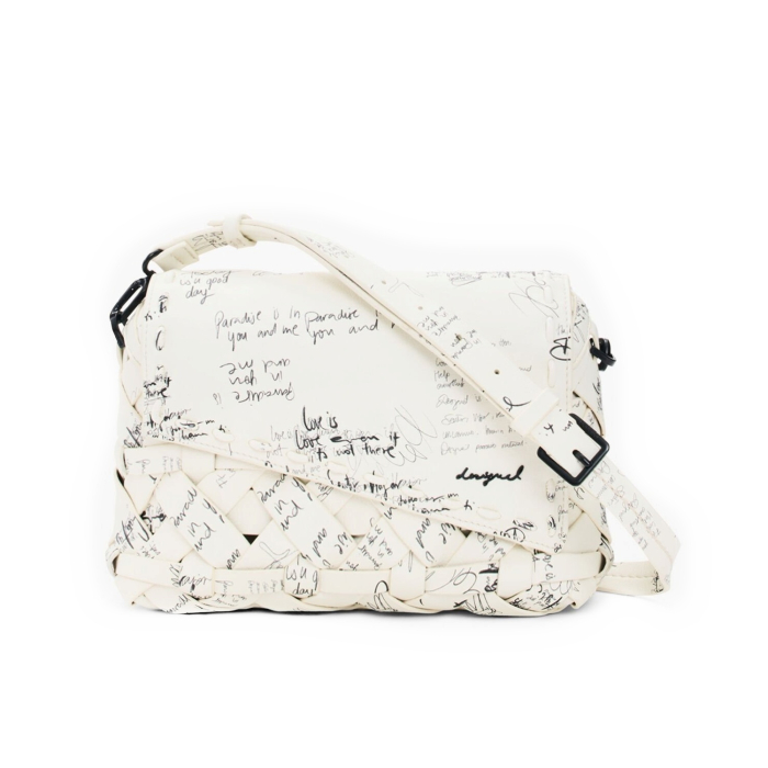 Geanta mica de dama, de mana si umar, Desigual, seria Indio Phuket Mini, Bej [2]