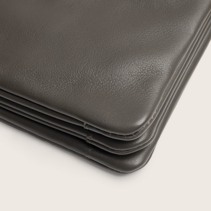Geanta mica de dama, de umar, The Chesterfield Brand, Brisa, piele naturala, Gri inchis [7]