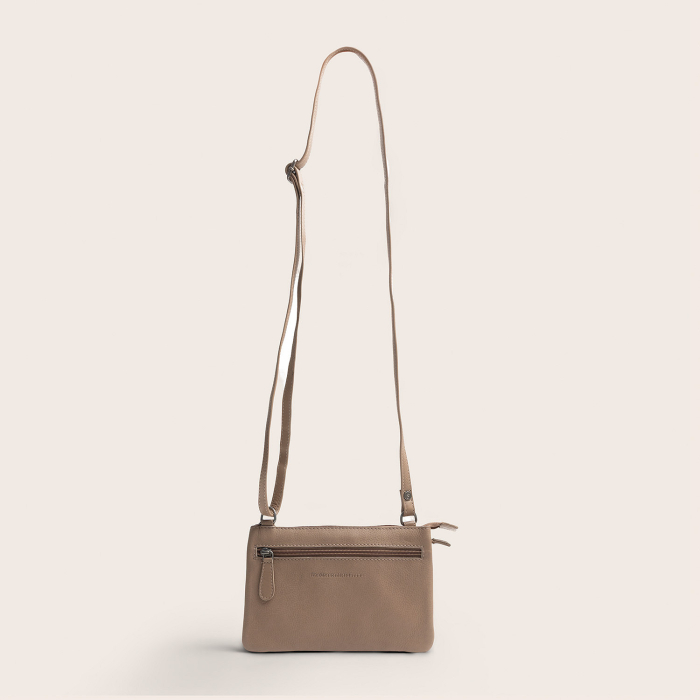 Geanta mica de dama, de umar, The Chesterfield Brand, Brisa, piele naturala, Taupe [9]