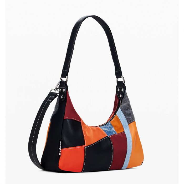 Geanta mica de dama, Desigual, seria Lovelace Heaven, Multicolor [6]
