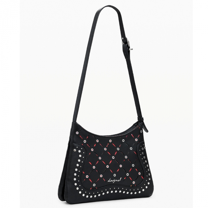 Geanta mica de dama, Desigual, seria Yankee Manaos, Negru [5]