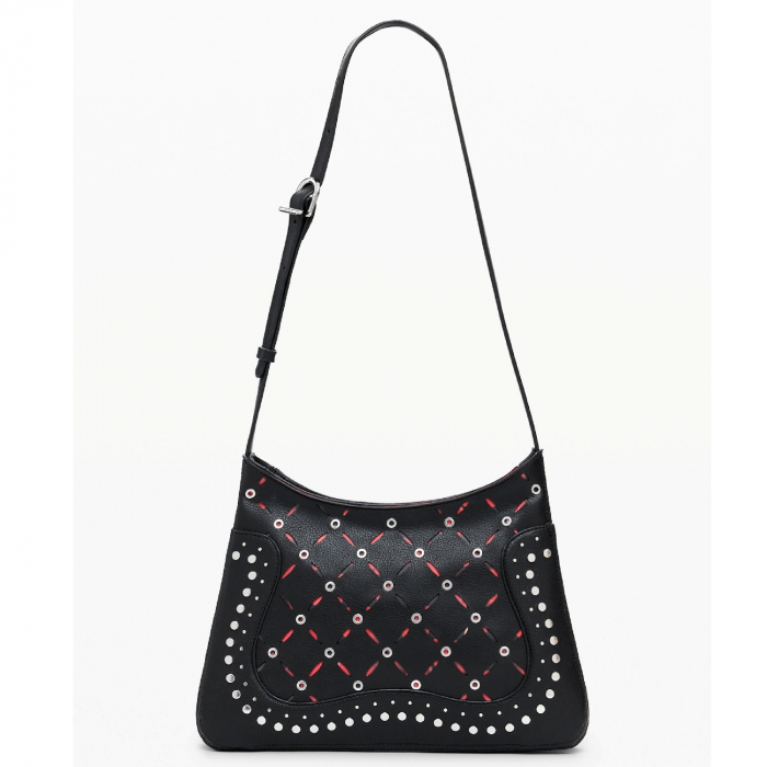 Geanta mica de dama, Desigual, seria Yankee Manaos, Negru [9]