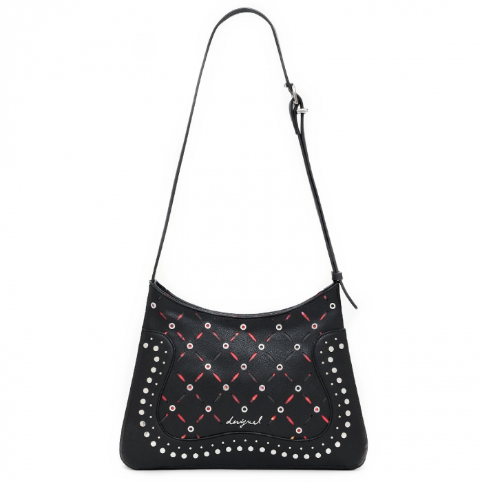 Geanta mica de dama, Desigual, seria Yankee Manaos, Negru [7]