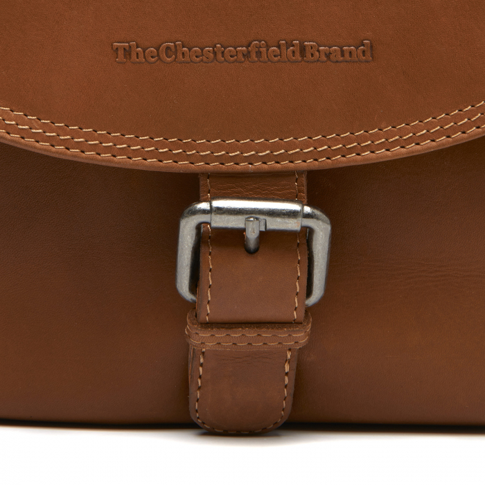 Geanta mica de dama, din piele naturala , de umar, The Chesterfield Brand, Lucian, Maro coniac [2]