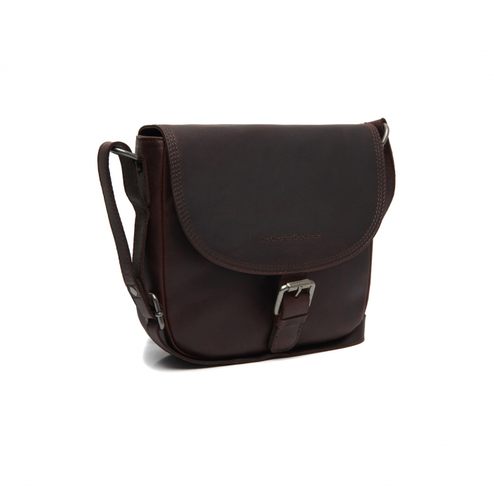 Geanta mica de dama, din piele naturala , de umar, The Chesterfield Brand, Lucian, Maro inchis [1]