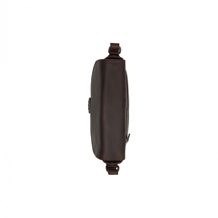 Geanta mica de dama, din piele naturala , de umar, The Chesterfield Brand, Lucian, Maro inchis [4]
