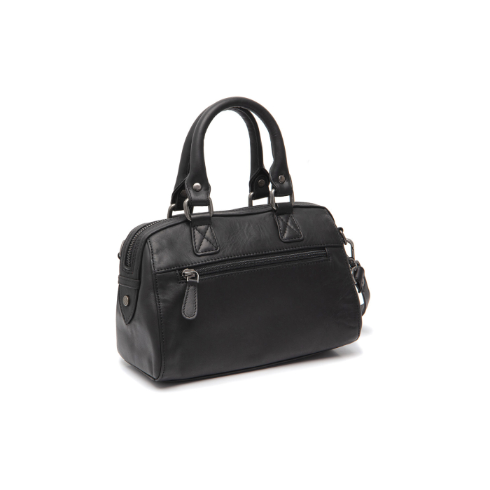 Geanta mica de dama din piele naturala, The Chesterfield Brand, Dalford, Negru [6]
