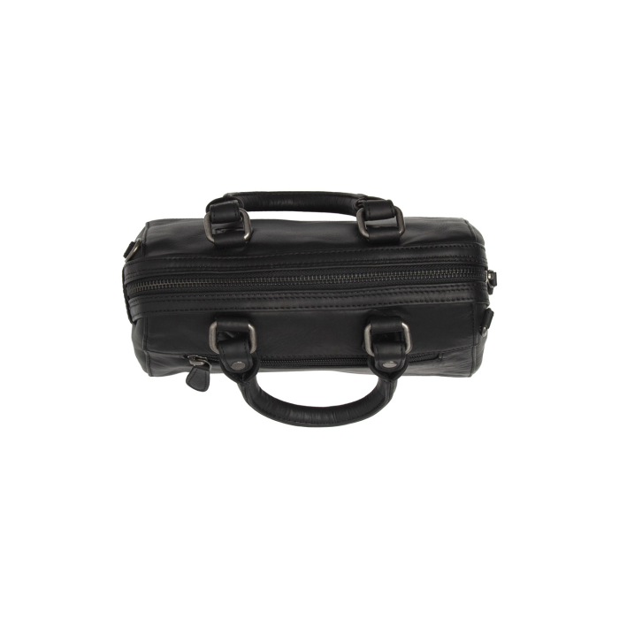 Geanta mica de dama din piele naturala, The Chesterfield Brand, Dalford, Negru [2]