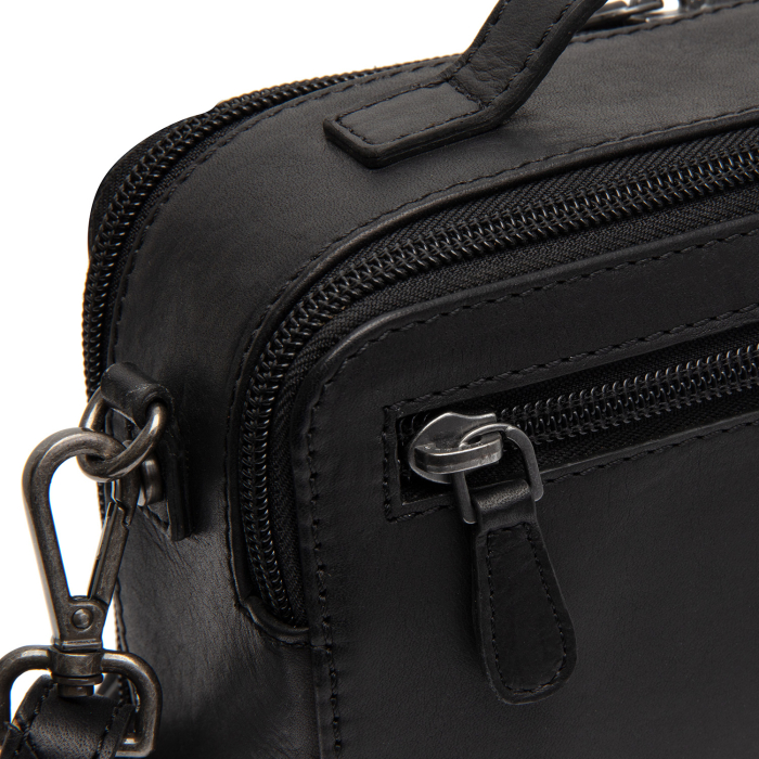 Geanta mica de dama din piele naturala, The Chesterfield Brand, Rovon, Negru [4]
