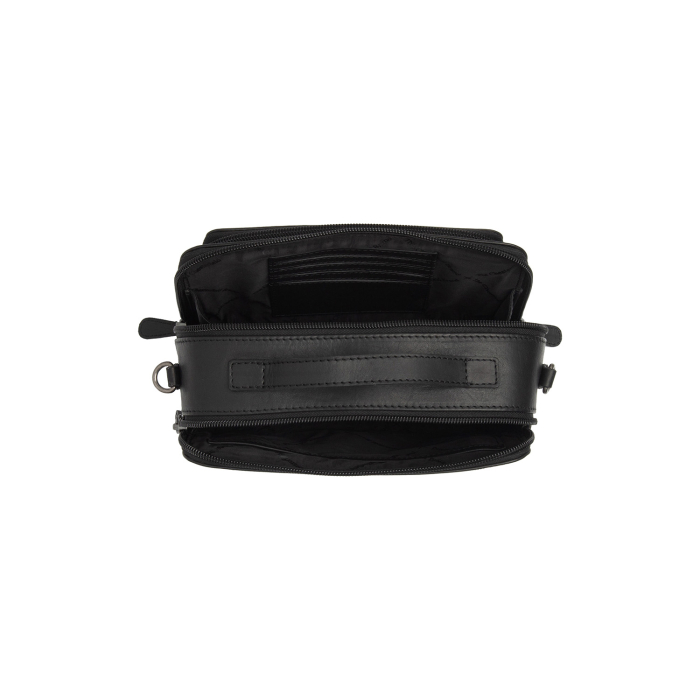 Geanta mica de dama din piele naturala, The Chesterfield Brand, Rovon, Negru [2]