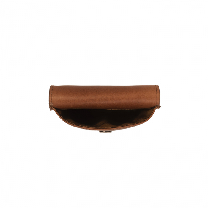 Geanta din piele naturala pentru telefon, The Chesterfield Brand, Andrea, Maro inchis [14]