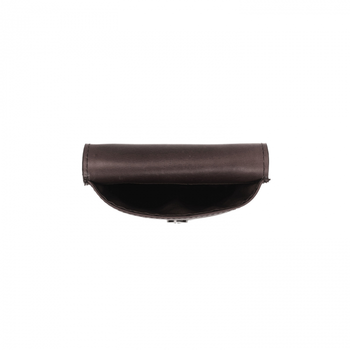 Geanta din piele naturala pentru telefon, The Chesterfield Brand, Andrea, Maro inchis [8]