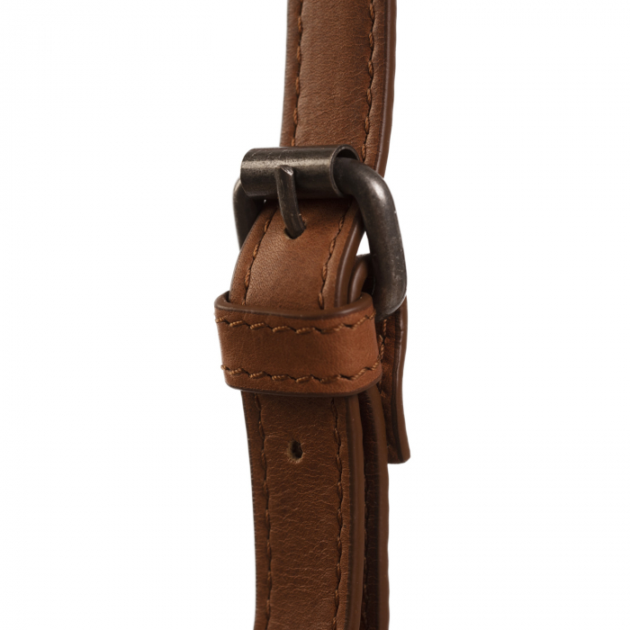 Geanta din piele naturala pentru telefon, The Chesterfield Brand, Andrea, Maro inchis [12]