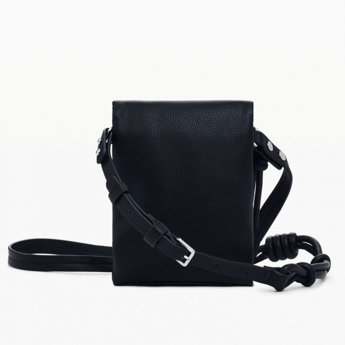 Geanta mica pentru telefon, Desigual, seria Half Logo, Negru [7]