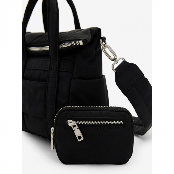 Geanta mica tip rucsac, de dama, Desigual, seria Basic Modular Voyager, Negru [5]