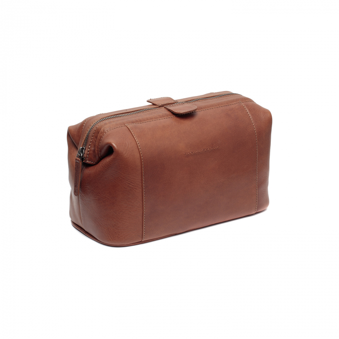 Geanta pentru cosmetice The Chesterfield Brand, din piele naturala, Biassa, Maro coniac [5]