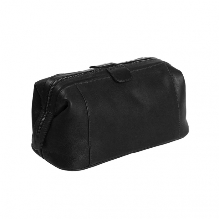 Geanta pentru cosmetice The Chesterfield Brand, din piele naturala, Vince, Negru [6]