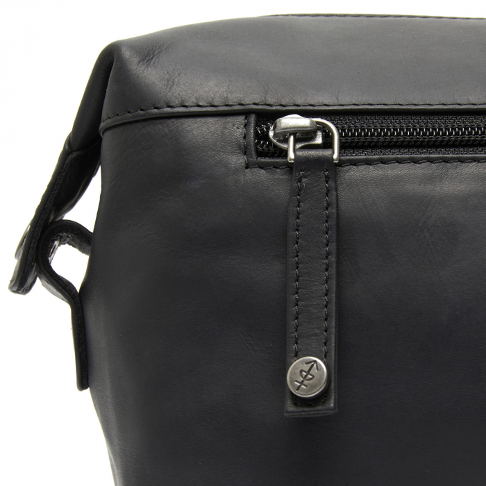 Geanta pentru cosmetice The Chesterfield Brand, din piele naturala, Westport, Negru [4]