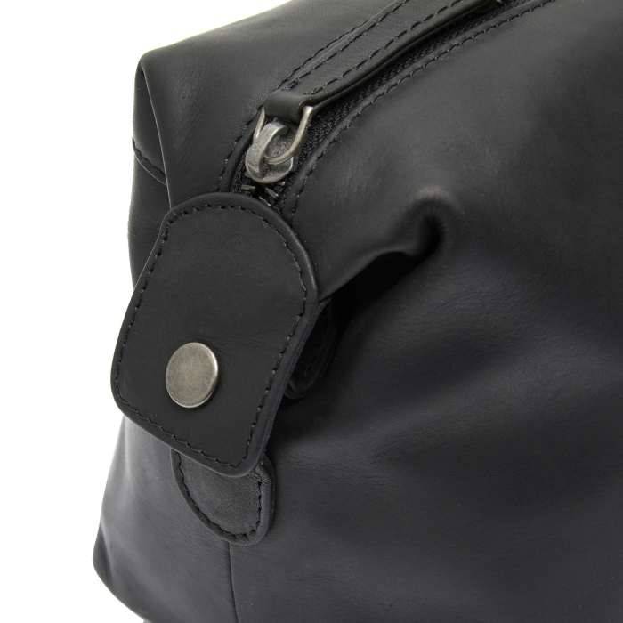 Geanta pentru cosmetice The Chesterfield Brand, din piele naturala, Westport, Negru [3]