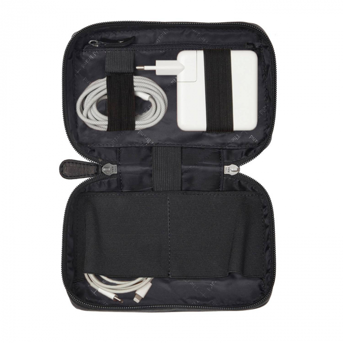 Geanta pentru organizare,The Chesterfield Brand, din piele naturala, Ardan, Negru [2]