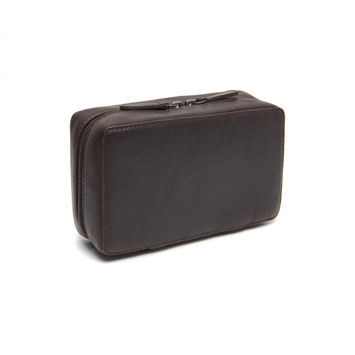 Geanta pentru organizare,The Chesterfield Brand, din piele naturala, Ardan, Maro inchis [6]