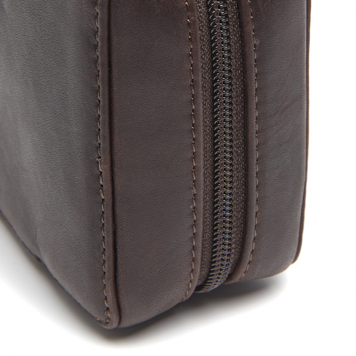 Geanta pentru organizare,The Chesterfield Brand, din piele naturala, Ardan, Maro inchis [4]
