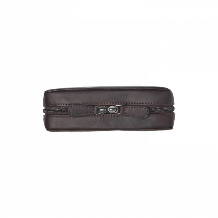 Geanta pentru organizare,The Chesterfield Brand, din piele naturala, Ardan, Maro inchis [5]