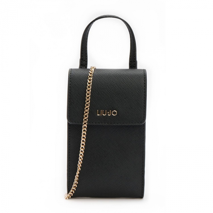 Geanta pentru telefon, model de dama, crossbody, Liu Jo, AA5179, Negru [3]